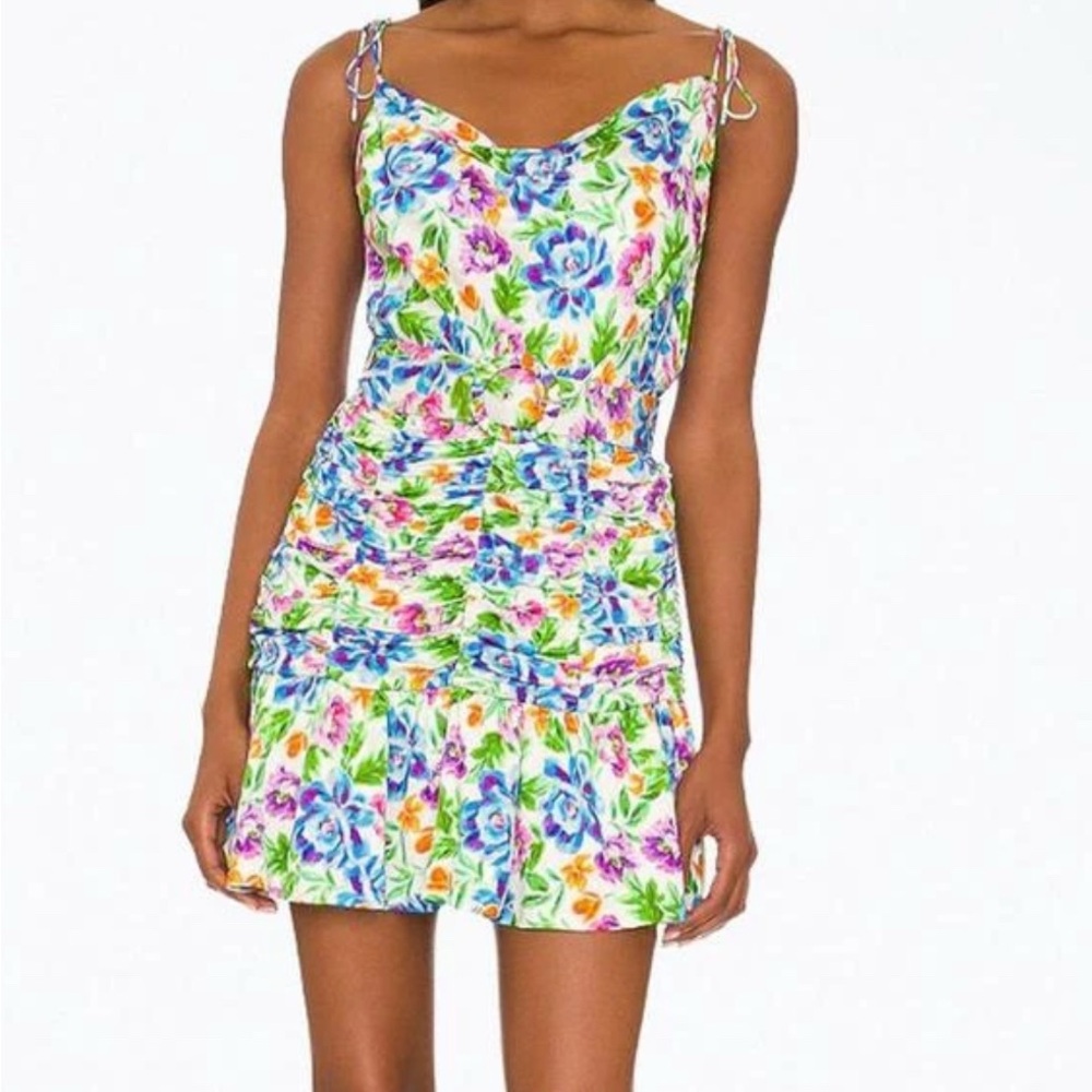 For love and lemons Miranda belted dress Floral Print Women's Skirt 🍋